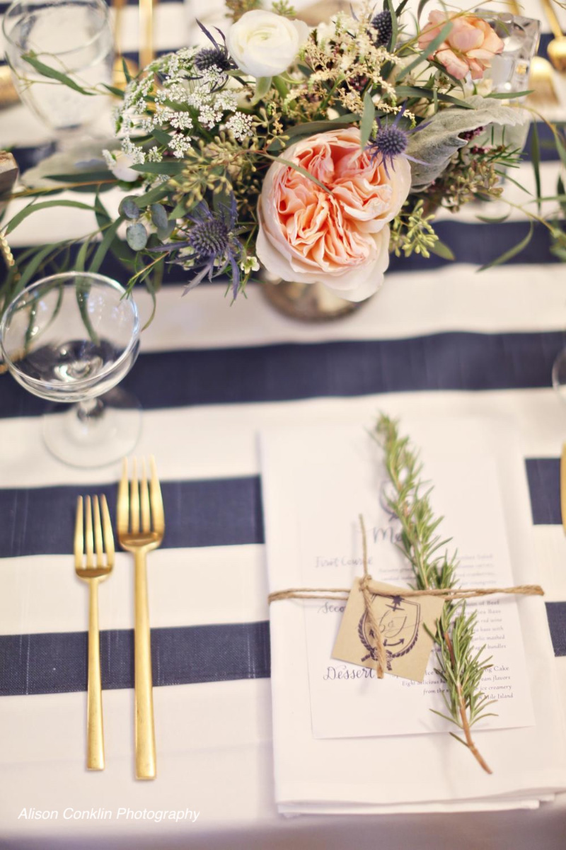 Elegant-nautical-wedding-table-setting-WEDDING-&-EVENTS-Ballroom-Table-decor-Avalon-Yacht-Club